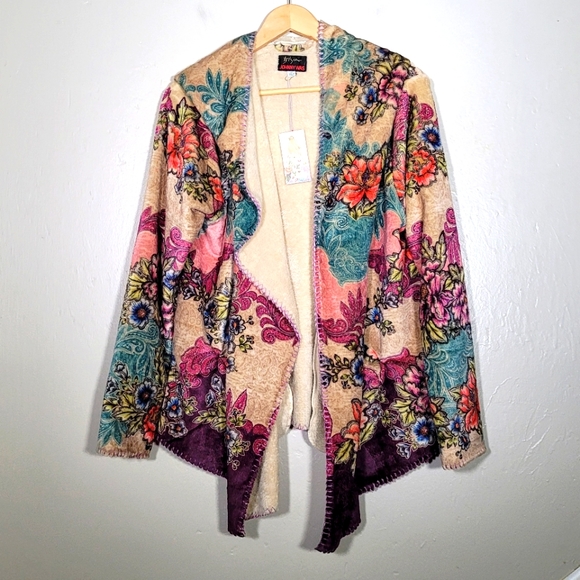 Johnny Was Jackets & Blazers - Johnny Was Ledona Sherpa